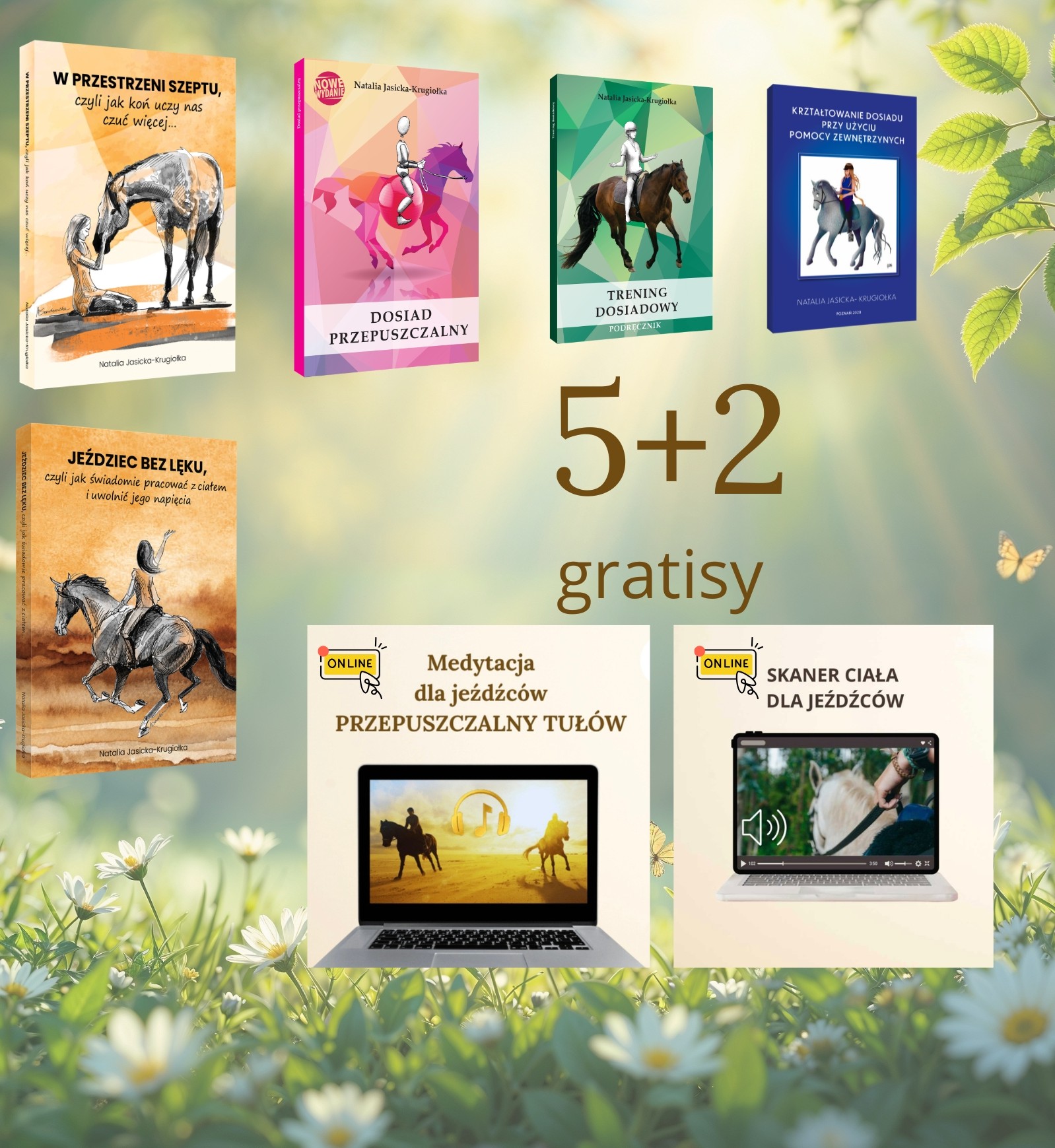 5 moich książek + 2 gratisy